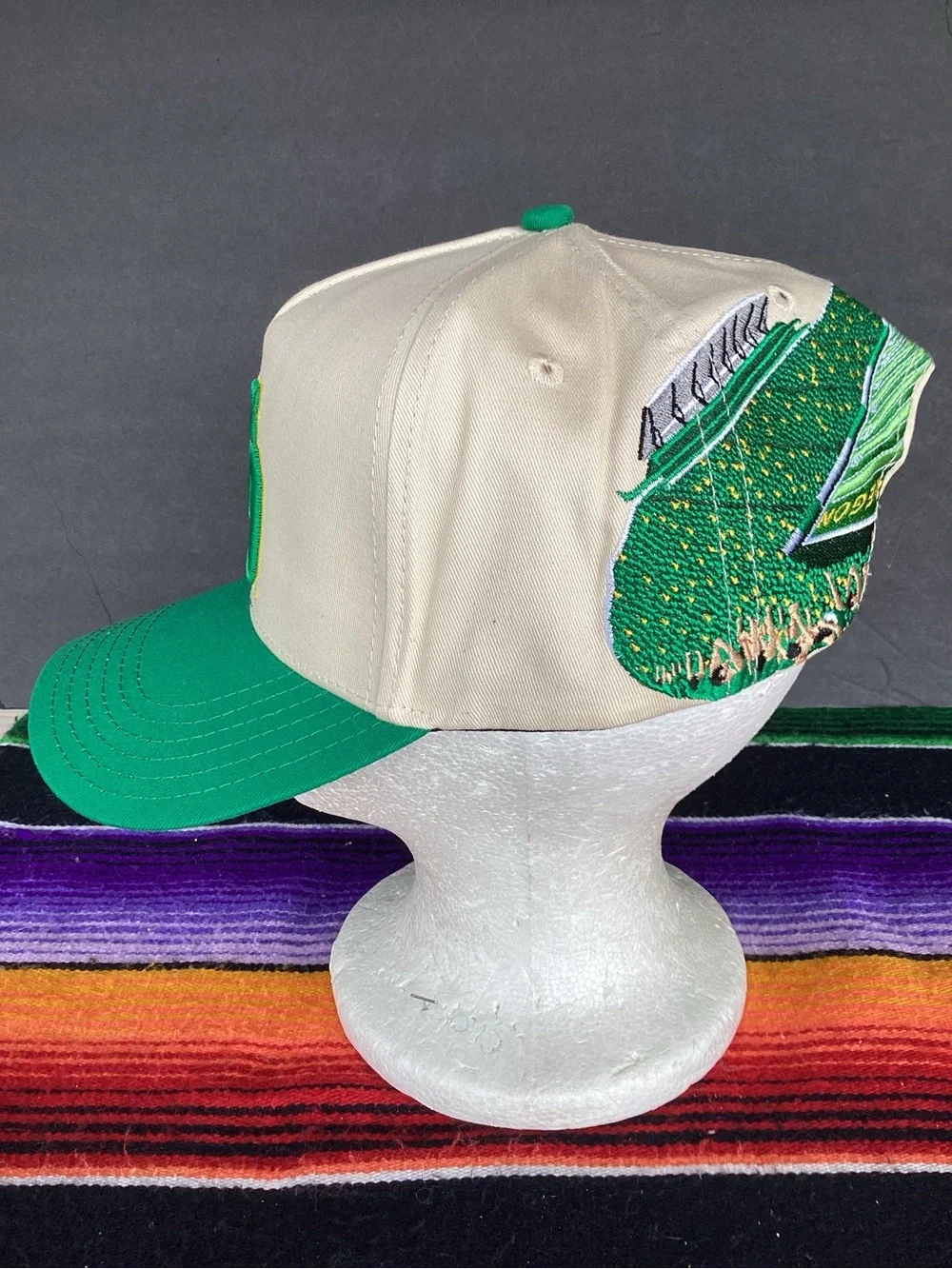 Woodngrail Oregon Ducks Autzen Stadium Stitched SnapBack Hat NWT